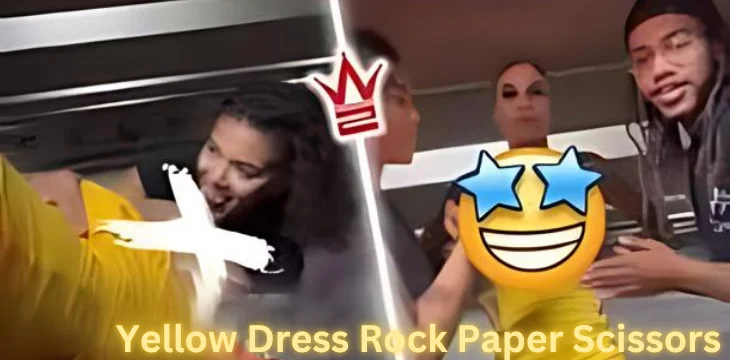 yellow dress rock paper scissors